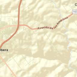 Campo Ramón Street Map