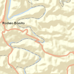 Rodeio Bonito Street Map