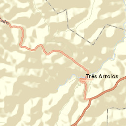 Três Arroios Street Map