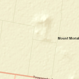 Toowoomba Street Map