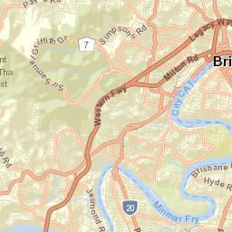 Auchenflower Street Map