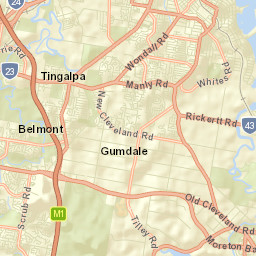 Gumdale Street Map