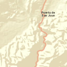 La Puerta de San José Street Map