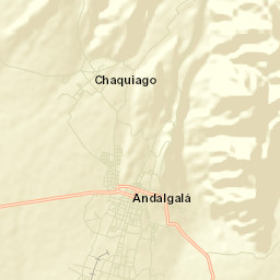 Andalgalá Street Map