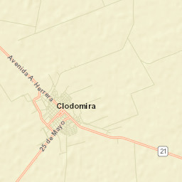 Clodomira Street Map