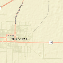 Villa Ángela Street Map