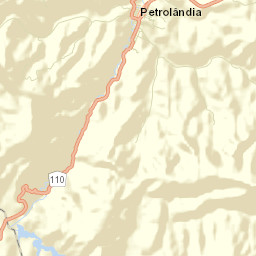 Petrolândia Street Map