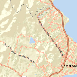Campinas Street Map