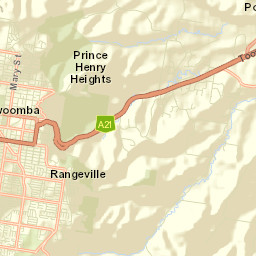 Mount Lofty Street Map