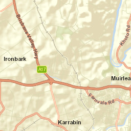 Brassall Street Map