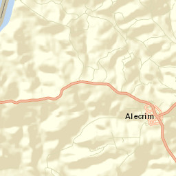 Alecrim Street Map