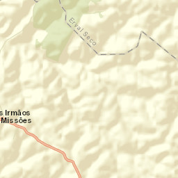 Dois Irmãos das Missões Street Map