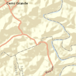 Cerro Grande Street Map