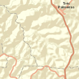 Três Palmeiras Street Map
