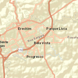 Erechim Street Map