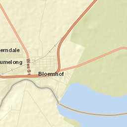 Bloemhof Street Map