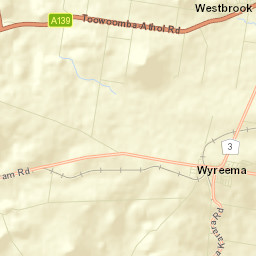 Wyreema Street Map