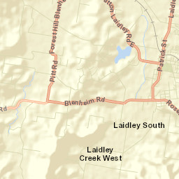 Laidley Street Map