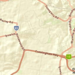 Churchill Street Map
