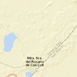 Nuestra Señora del Rosario de Caa Catí Street Map