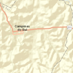 Campinas do Sul Street Map