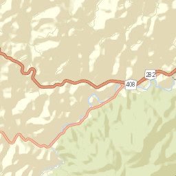 Águas Mornas Street Map