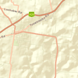 Pittsworth Street Map