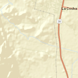 La Cocha Street Map