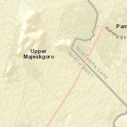 Pampierstad Street Map