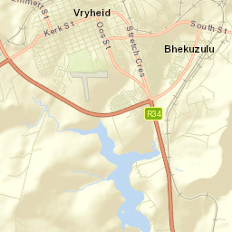 Vryheid Street Map