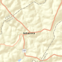 Inhacorá Street Map