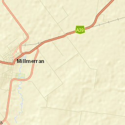 Millmerran Street Map