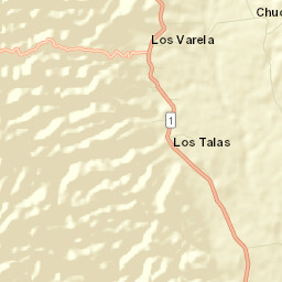 Los Varela Street Map