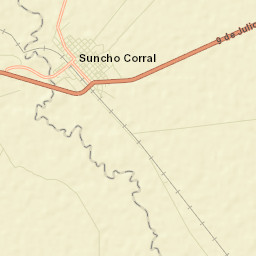 Suncho Corral Street Map