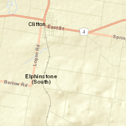 Clifton Street Map
