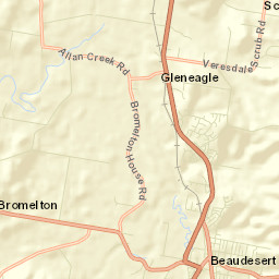 Gleneagle Street Map