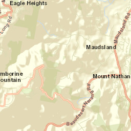 Mount Nathan Street Map