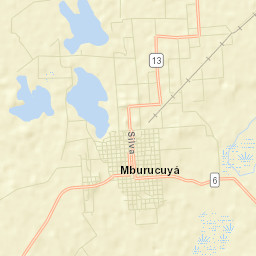 Mburucuyá Street Map