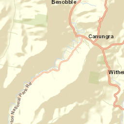 Canungra Street Map