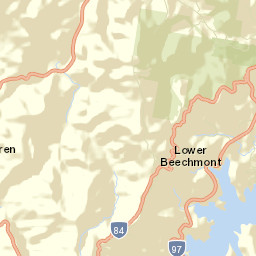 Lower Beechmont Street Map