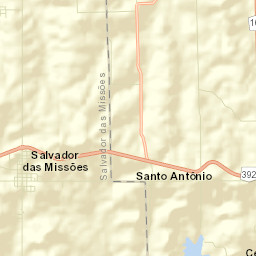 Salvador das Missões Street Map