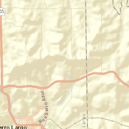 Cerro Largo Street Map