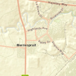 Virginia Street Map