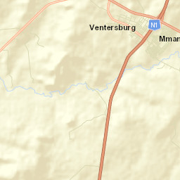 Ventersburg Street Map