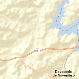 Dezesseis de Novembro Street Map