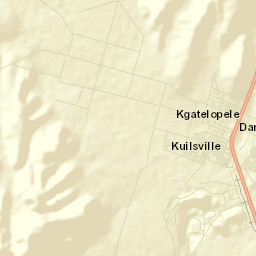 Daniëlskuil Street Map