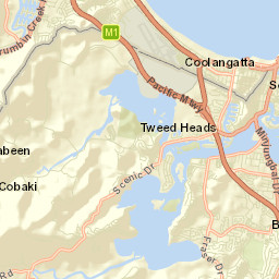 Tweed Heads South Street Map