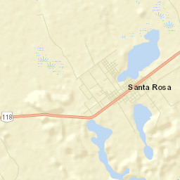Santa Rosa Street Map
