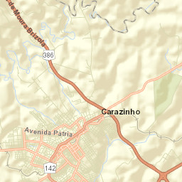 Carazinho Street Map