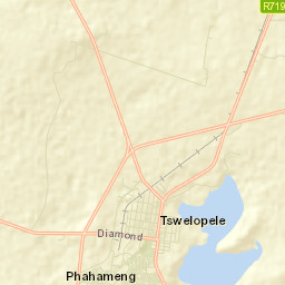 Lejweleputswa District Municipality Street Map